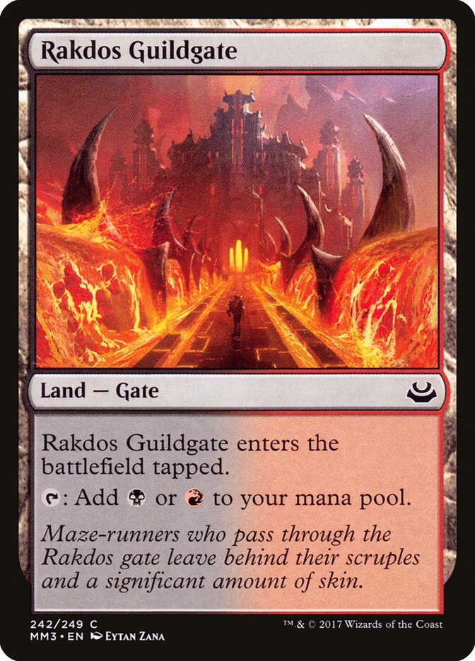 Rakdos Guildgate (242) - Modern Masters 2017 (MM3)