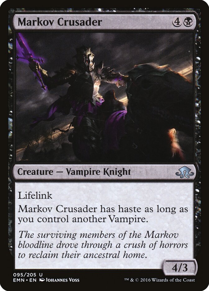 Markov Crusader (95) - Eldritch Moon (EMN)