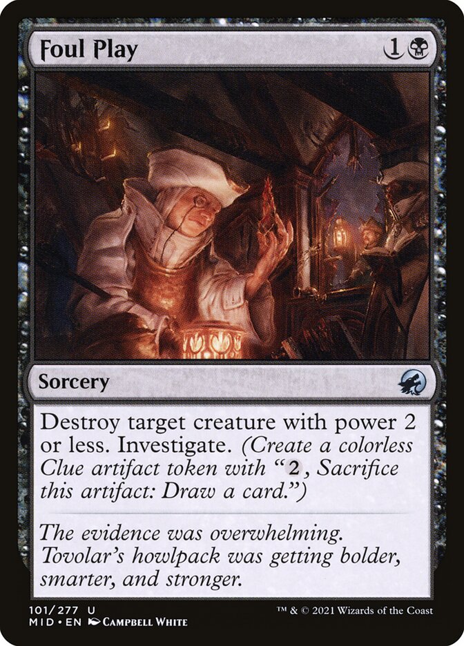 Foul Play (101) - Innistrad: Midnight Hunt (MID)