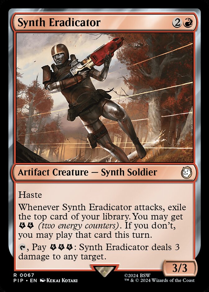 Synth Eradicator (67) - Fallout (PIP)