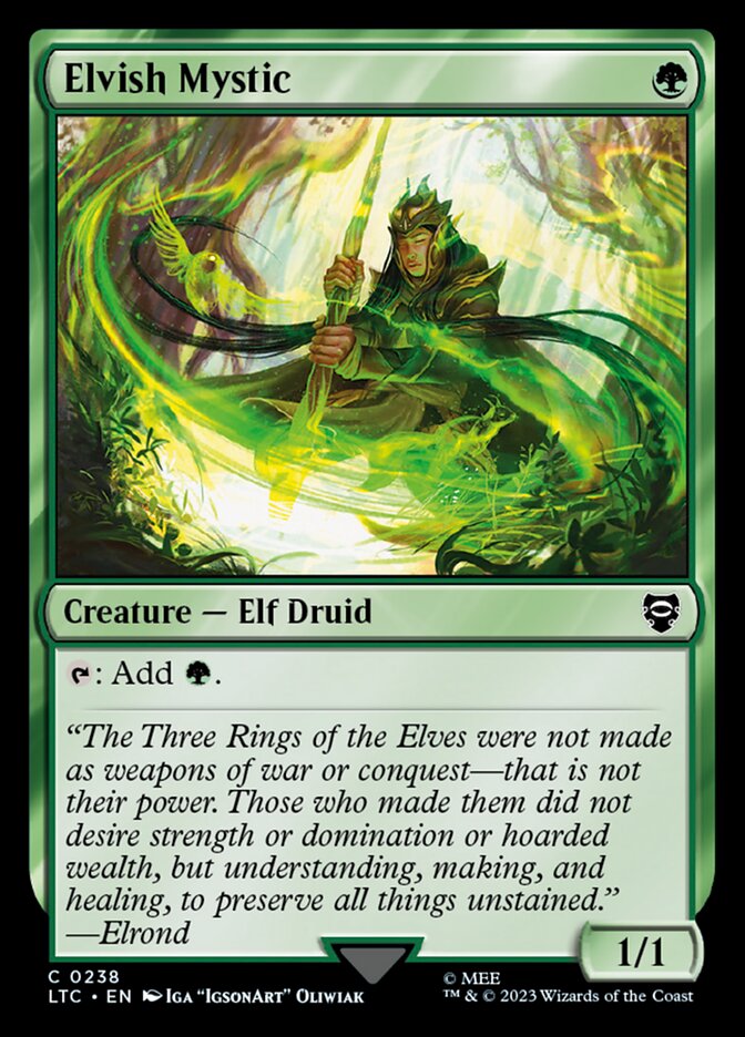 Elvish Mystic (238) - Tales of Middle-earth Commander (LTC)