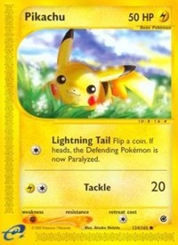 Pikachu (124) - Expedition (EX)