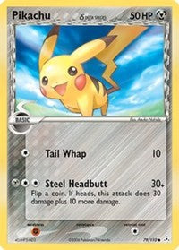 Pikachu Delta Species (79) - EX Holon Phantoms (HP)