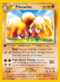 Piloswine (36) - Neo Revelation (N3)