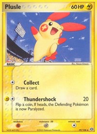 Plusle (39) - EX Emerald (EM)