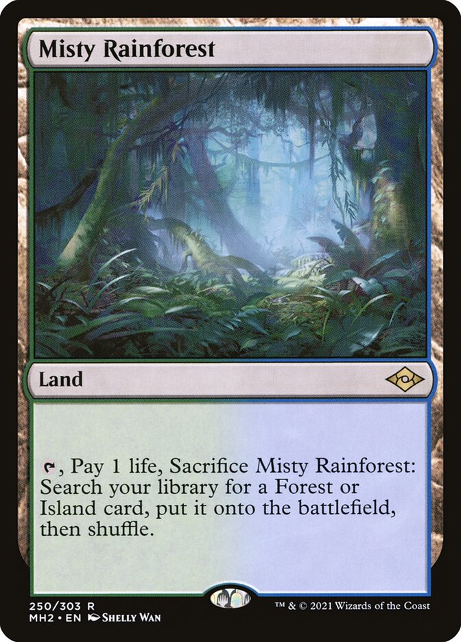 Misty Rainforest (250) - Modern Horizons 2 (MH2)
