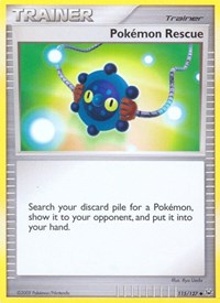 Pokemon Rescue (115) - Platinum (PL)
