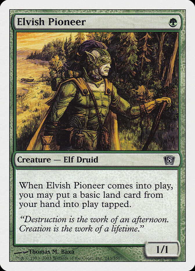Elvish Pioneer (243) - Eighth Edition (8ED)