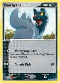 Poochyena (80) - EX Holon Phantoms (HP)