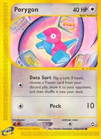 Porygon 103a (103a) - Aquapolis (AQ)