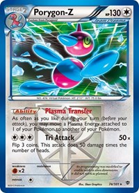 Porygon Z Team Plasma (74) - Plasma Blast (PLB)