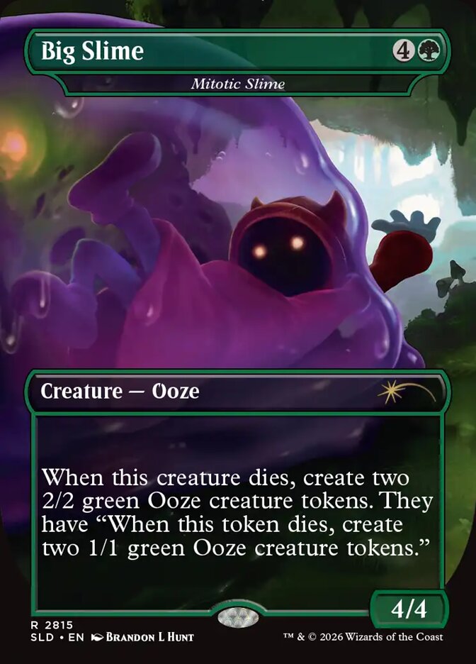 Big Slime - Mitotic Slime (2815) - Secret Lair Drop (SLD)