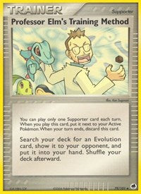 Professor Elms Training Method (79) - EX Dragon Frontiers (DF)