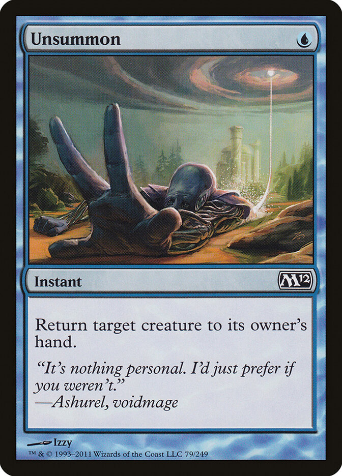 Unsummon (79) - Magic 2012 (M12)