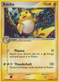 Raichu (12) - EX Power Keepers (PK)