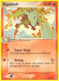 Rapidash (52) - EX Delta Species (DS)