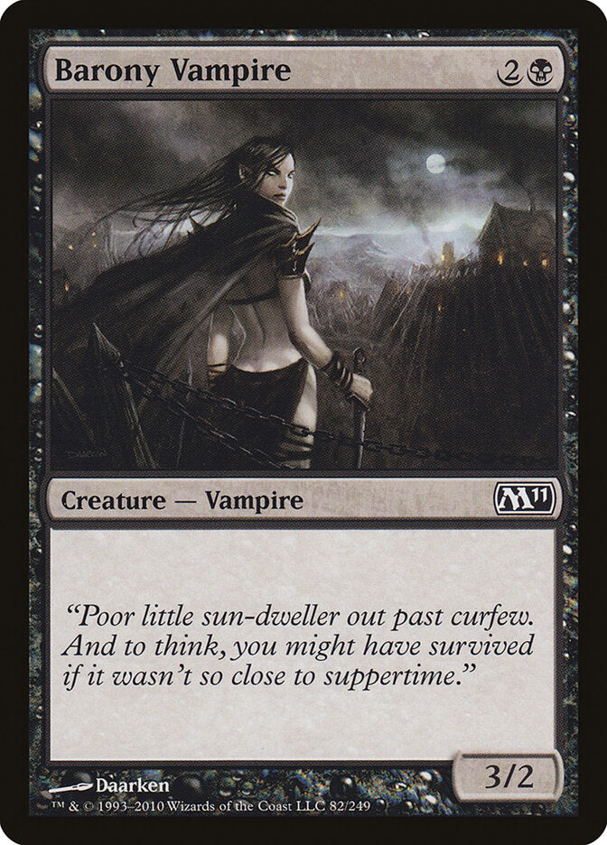 Barony Vampire (82) - Magic 2011 (M11)