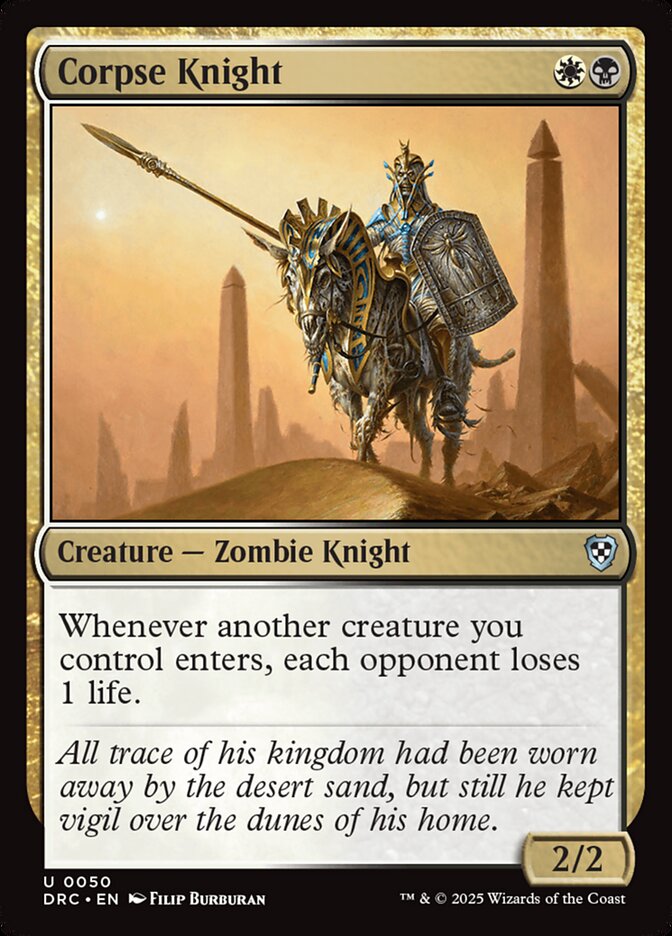 Corpse Knight - Aetherdrift Commander (DRC)