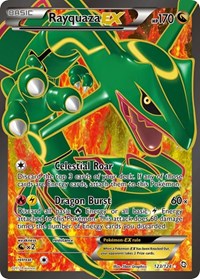 Rayquaza EX 123 Full Art (123) - Dragons Exalted (DRX)