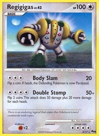 Regigigas (4) - POP Series 9 (POP)