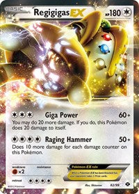 Regigigas EX (82) - Next Destinies (NXD)