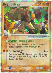 Regirock ex (98) - EX Hidden Legends (HL)