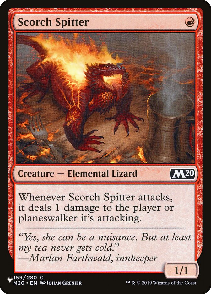 Scorch Spitter (M20-159) - The List (PLST)
