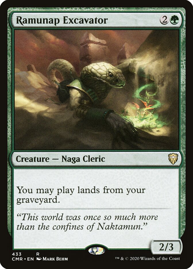 Ramunap Excavator (433) - Commander Legends (CMR)