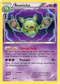 Reuniclus (57) - Black and White (BLW)