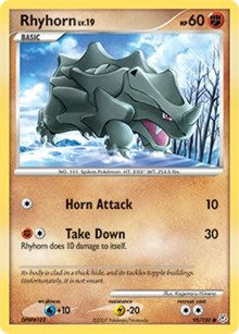 Rhyhorn (95) - Diamond and Pearl (DP)