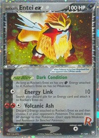 Rockets Entei ex (97) - EX Team Rocket Returns (RR)