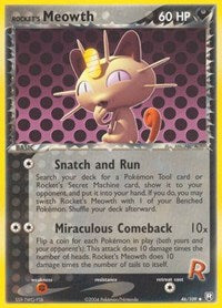 Rockets Meowth (46) - EX Team Rocket Returns (RR)
