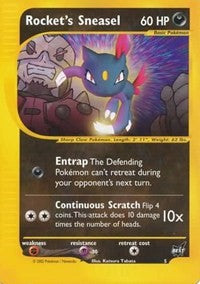 Rockets Sneasel (5) - Best of Promos (PR)