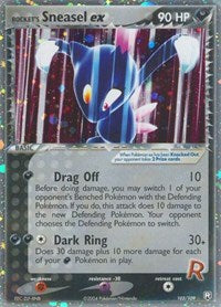 Rockets Sneasel ex (103) - EX Team Rocket Returns (RR)