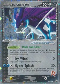 Rockets Suicune ex (105) - EX Team Rocket Returns (RR)
