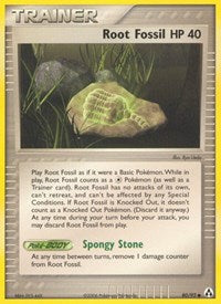 Root Fossil (80) - EX Legend Maker (LM)