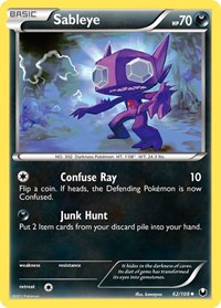 Sableye (62) - Dark Explorers (DEX)