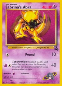 Sabrinas Abra (19) - WoTC Promo (PR)