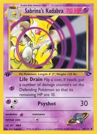 Sabrinas Kadabra (58) - Gym Challenge (G2)