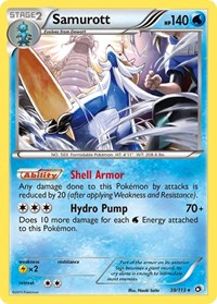 Samurott (39) - Legendary Treasures (LTR)