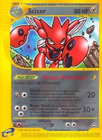 Scizor (32) - Aquapolis (AQ)