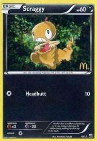 Scraggy (10) - McDonald's Promos 2012 (M12)
