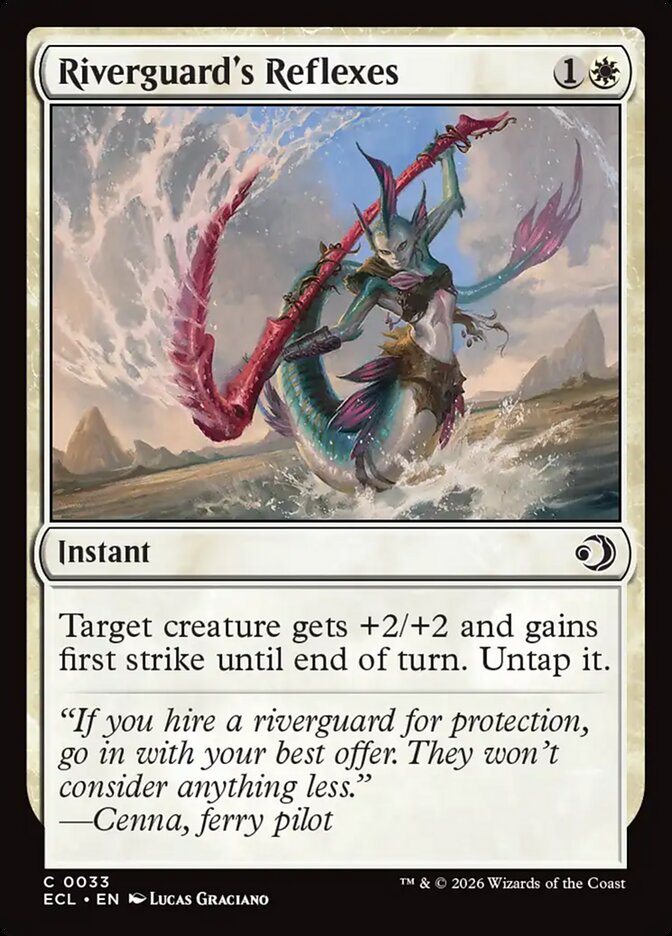 Riverguard's Reflexes (33) - Lorwyn Eclipsed (ECL)