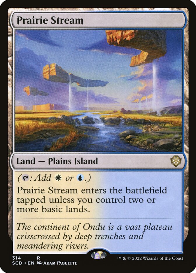 Prairie Stream (314) - Starter Commander Decks (SCD)