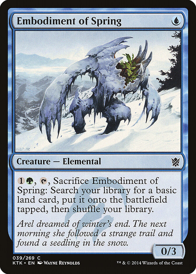 Embodiment of Spring (39) - Khans of Tarkir (KTK)