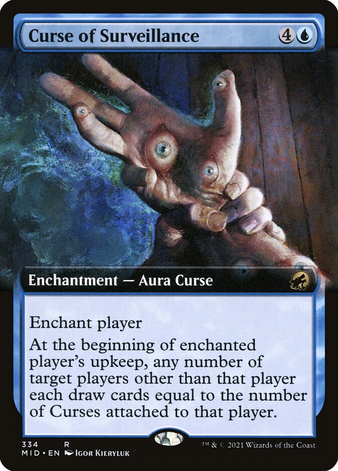 Curse of Surveillance (334) - Innistrad: Midnight Hunt (MID)