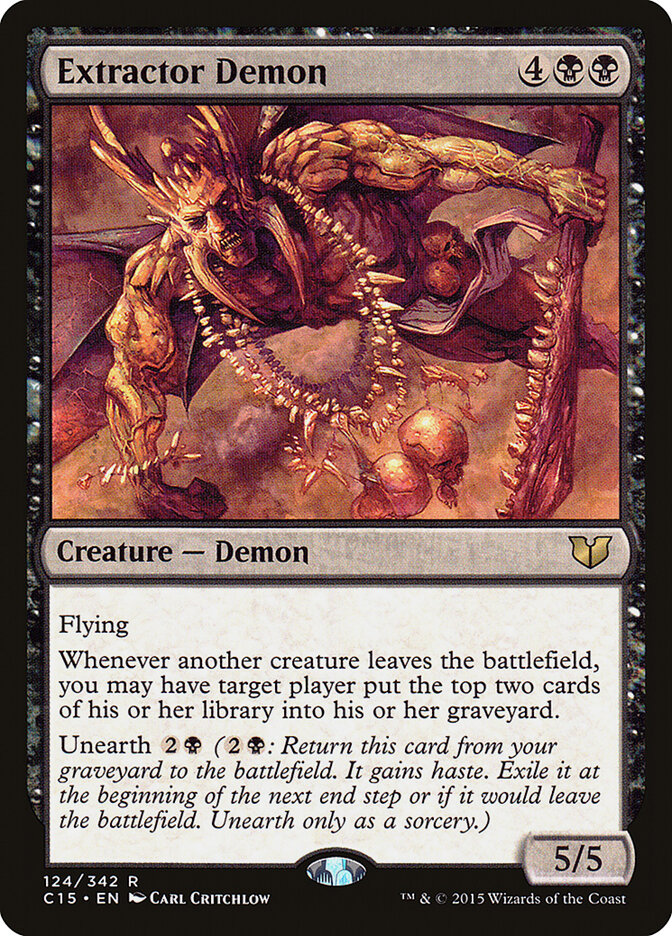 Extractor Demon (124) - Commander 2015 (C15)