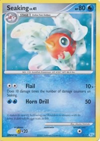 Seaking (7) - DP Trainer Kit: Manaphy & Lucario (PR)