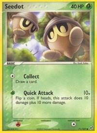 Seedot (71) - EX Deoxys (DX)