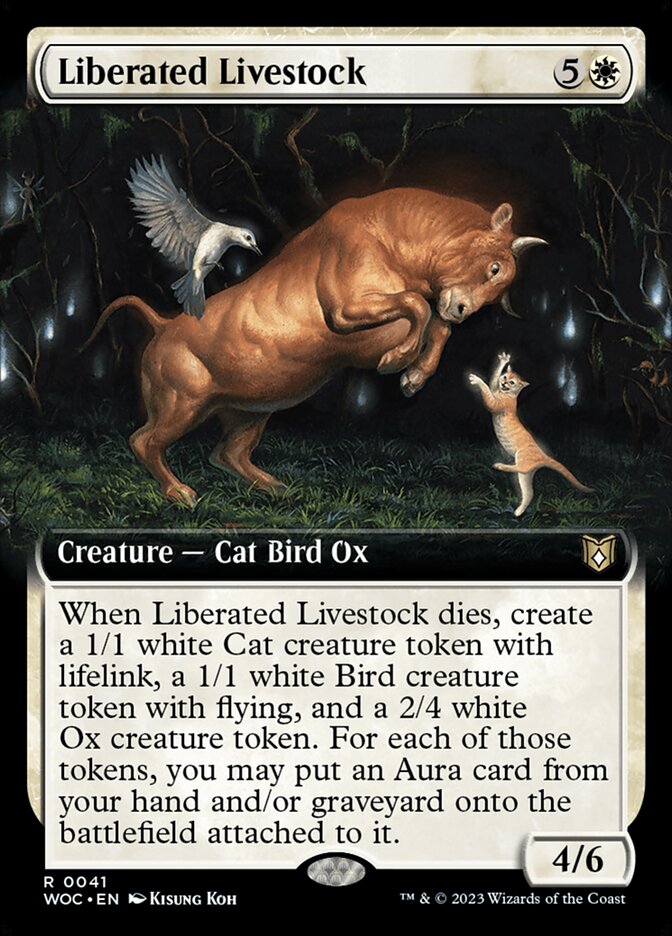 Liberated Livestock (41) - Wilds of Eldraine Commander (WOC)